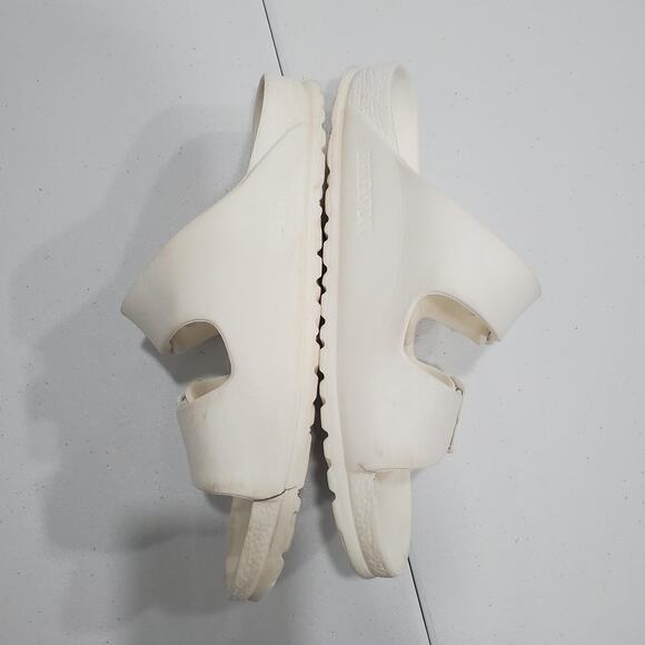 Birkenstock Arizona EVA Sandals Womens Size 39 White Double Strap Slides Slip On - Picture 7 of 11